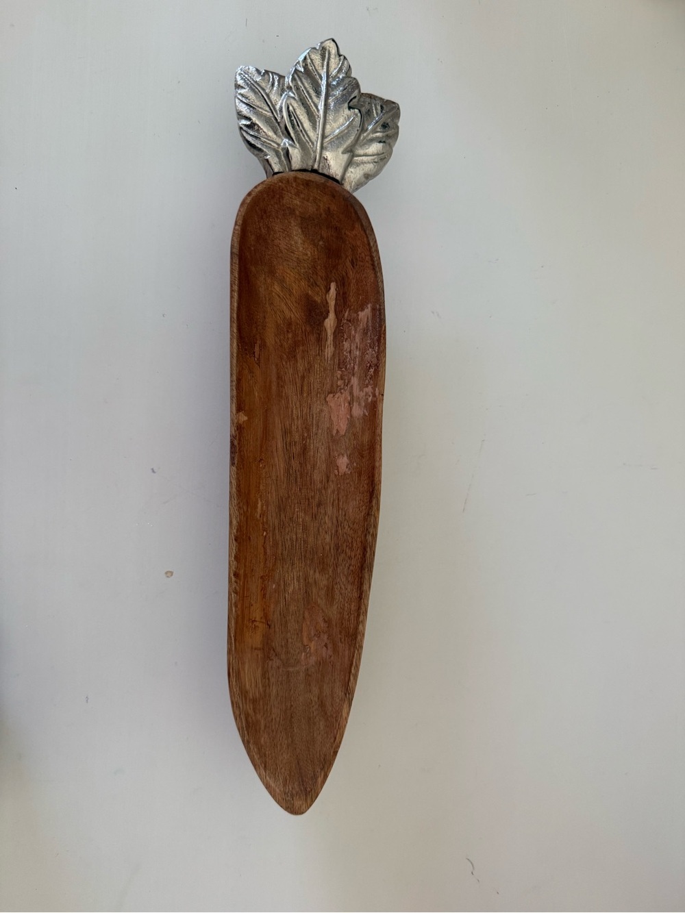 Wooden carrot 🥕 trinket tray.